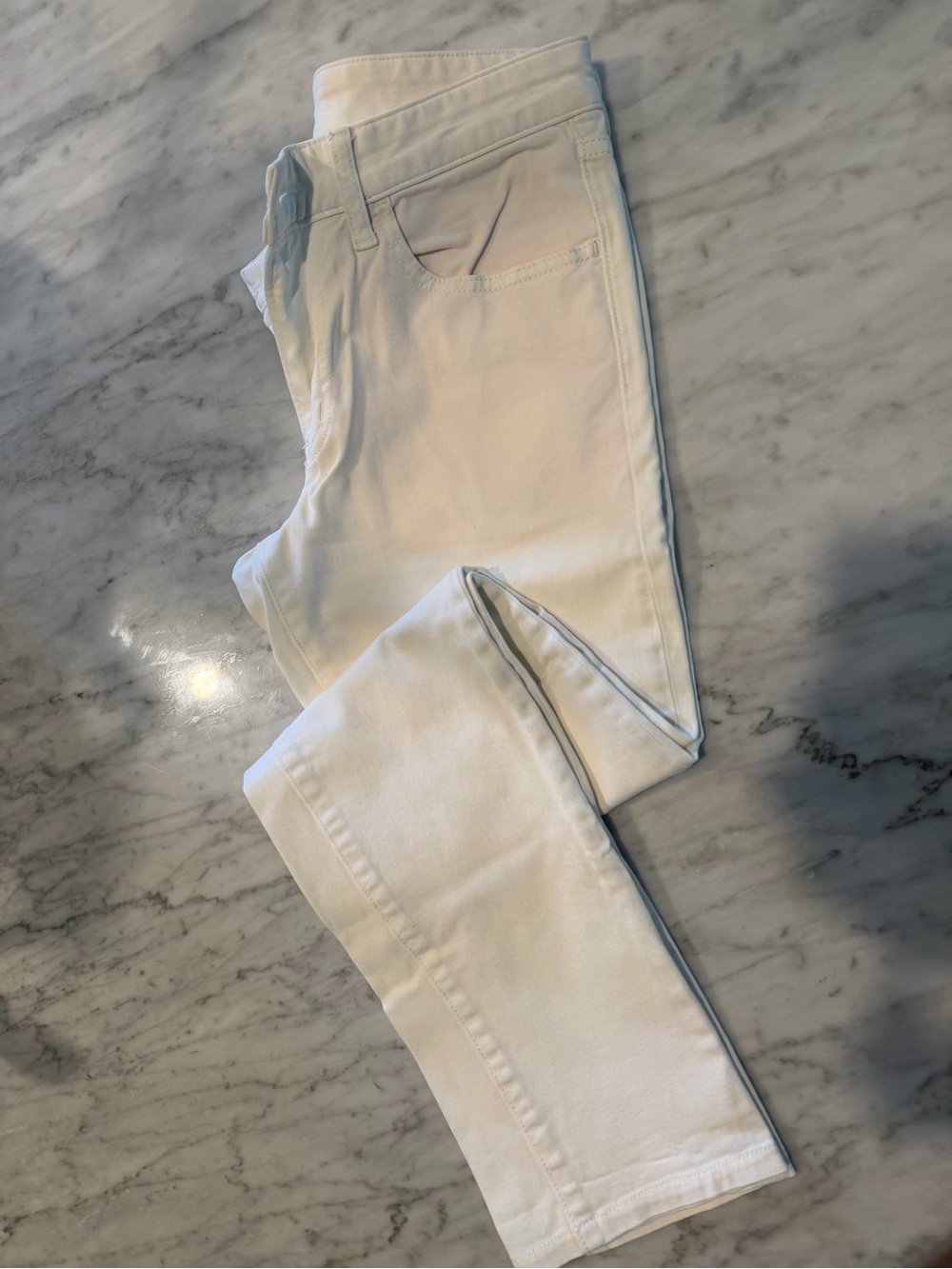 Uniqlo Men's Slim Stretch Jeans - White
